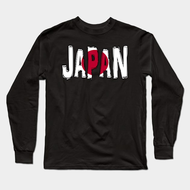 Japan Long Sleeve T-Shirt by Design5_by_Lyndsey